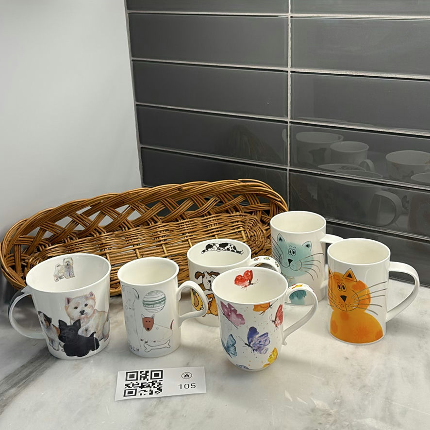 Coffee Cups & Muffin Basket - image 1 of 13