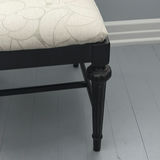 2 Black Wooden Accent Chairs - thumbnail 10 of 15