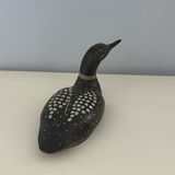 Hand-Carved Loon by RON SADLER & MATS JONASSON Crystal Sculpture - thumbnail 3 of 14