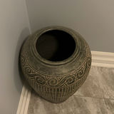 Decorative Fish Pattern Floor Vase - thumbnail 3 of 7