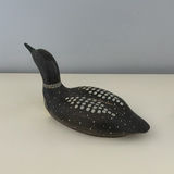 Hand-Carved Loon by RON SADLER & MATS JONASSON Crystal Sculpture - thumbnail 4 of 14