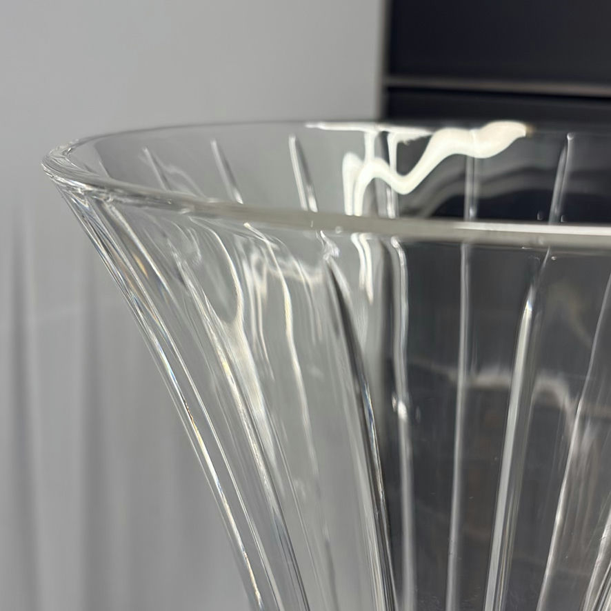 Assorted Clear Glass Vases & More - image 10 of 12