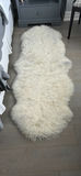 White Sheepskin Rug - thumbnail 1 of 10