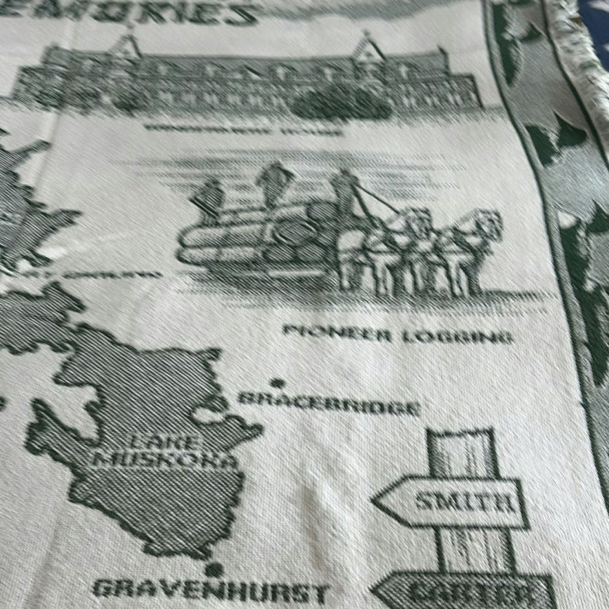 Muskoka & Bigwin Island Woven Throw Blankets - image 4 of 16