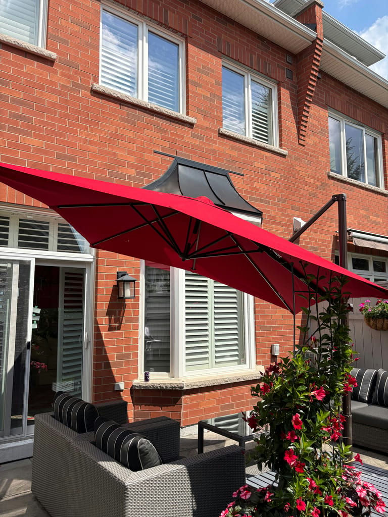 SIMPLY SHADE Cantilever Patio Umbrella 10’ - image 7 of 18