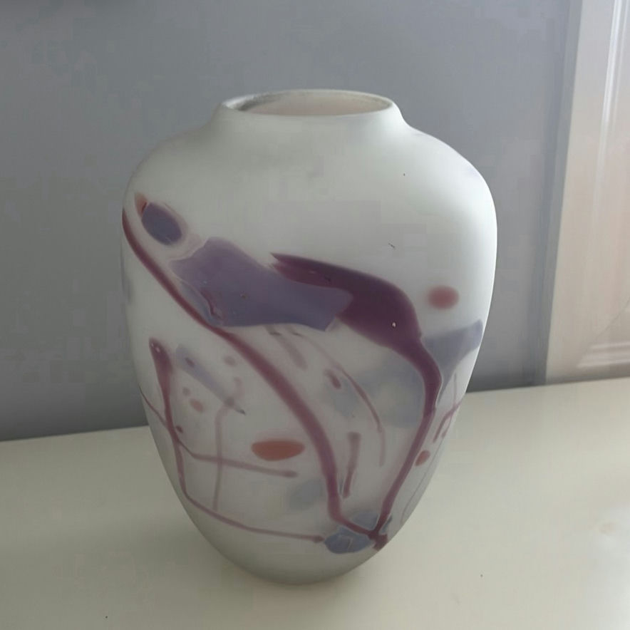 Art Glass Vase & Various Decor Items - image 5 of 11