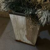 Arctic Holiday Flocked Artificial Christmas Tree with Lights - thumbnail 6 of 7