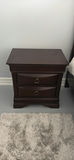2 Two-Drawer Wooden Nightstands - thumbnail 1 of 10