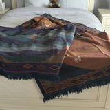 IBENA Fringed Wool and Acrylic Blankets - thumbnail 1 of 11