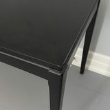 Black Painted Wood Side Table - thumbnail 2 of 9
