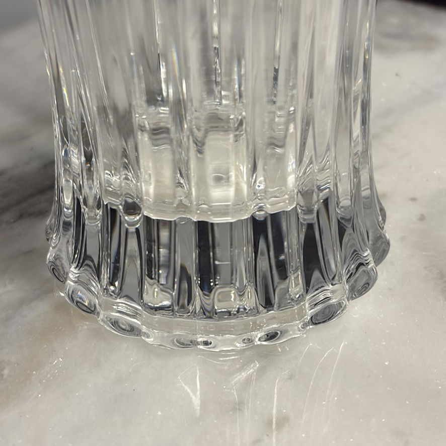 Assorted Clear Glass Vases & More - image 9 of 12