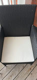 Three-Piece Resin Wicker Patio Bistro Set - thumbnail 3 of 11