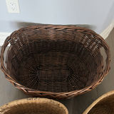 Set of Three Woven Storage Baskets - thumbnail 2 of 10