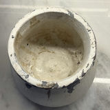 Blue Fish Pattern Ceramic Bowl and White Ceramic Pot - thumbnail 6 of 9