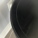 Black Round Accent Table with Drawer - thumbnail 5 of 9