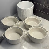 MIKASA & DANSK White Ceramic Serving Pieces - thumbnail 11 of 16