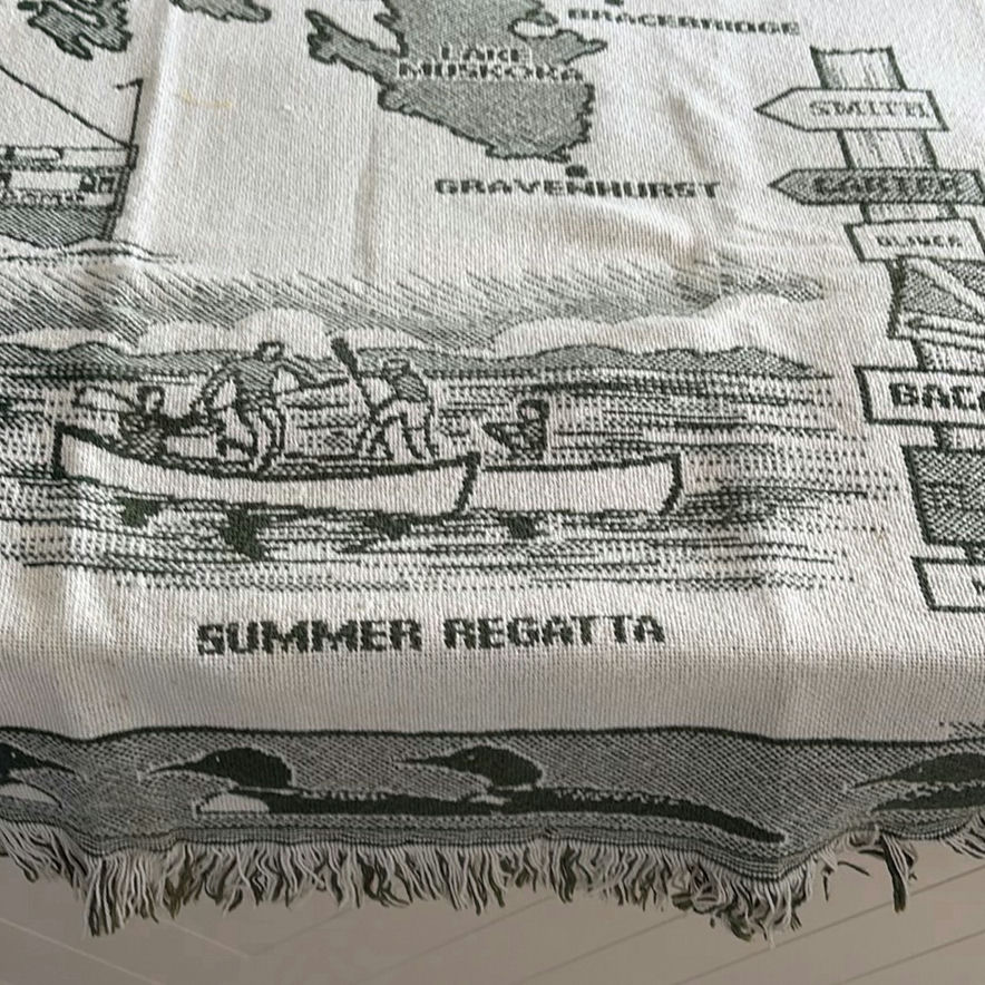 Muskoka & Bigwin Island Woven Throw Blankets - image 3 of 16