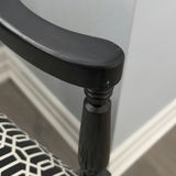 Pair of Black Armchairs - thumbnail 12 of 16