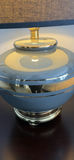 Two Table Lamps with Black Drum Shades - thumbnail 2 of 11