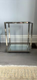Two Glass and Chrome Accent Tables - thumbnail 4 of 8