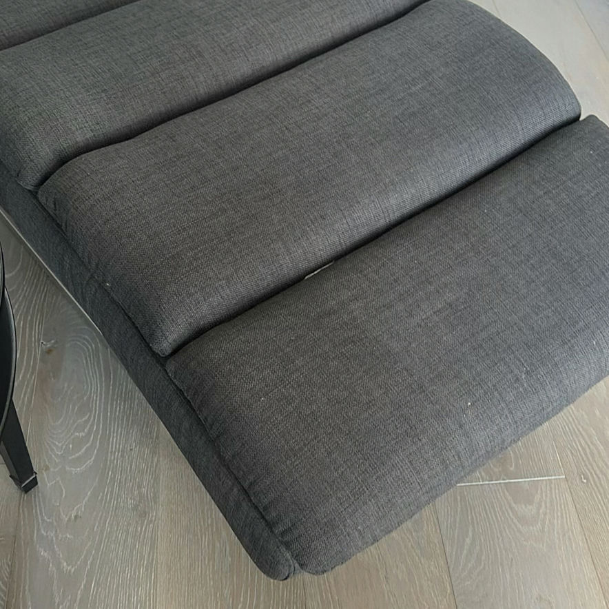 Gray Chaise Lounge Chair - image 7 of 13