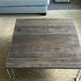 ELTE Wood Top Coffee Table - thumbnail 4 of 11