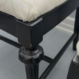 2 Black Wooden Accent Chairs - thumbnail 11 of 15