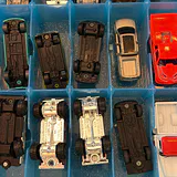 Collection of Die-Cast Chevy Toy Trucks and Cars in Storage Case - thumbnail 7 of 24