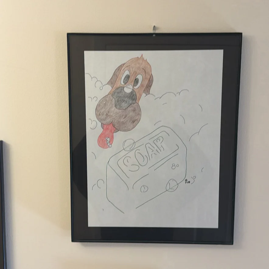 Framed Cartoon Character Drawings - image 8 of 8