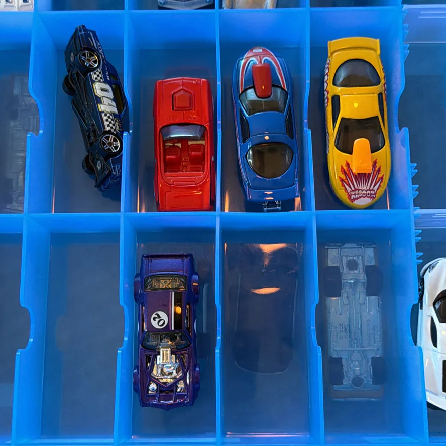 Plastic Storage Case with Die-Cast Toy Cars - image 6 of 22