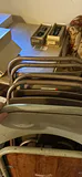 Metal Folding Chairs, Folding Table - thumbnail 1 of 6