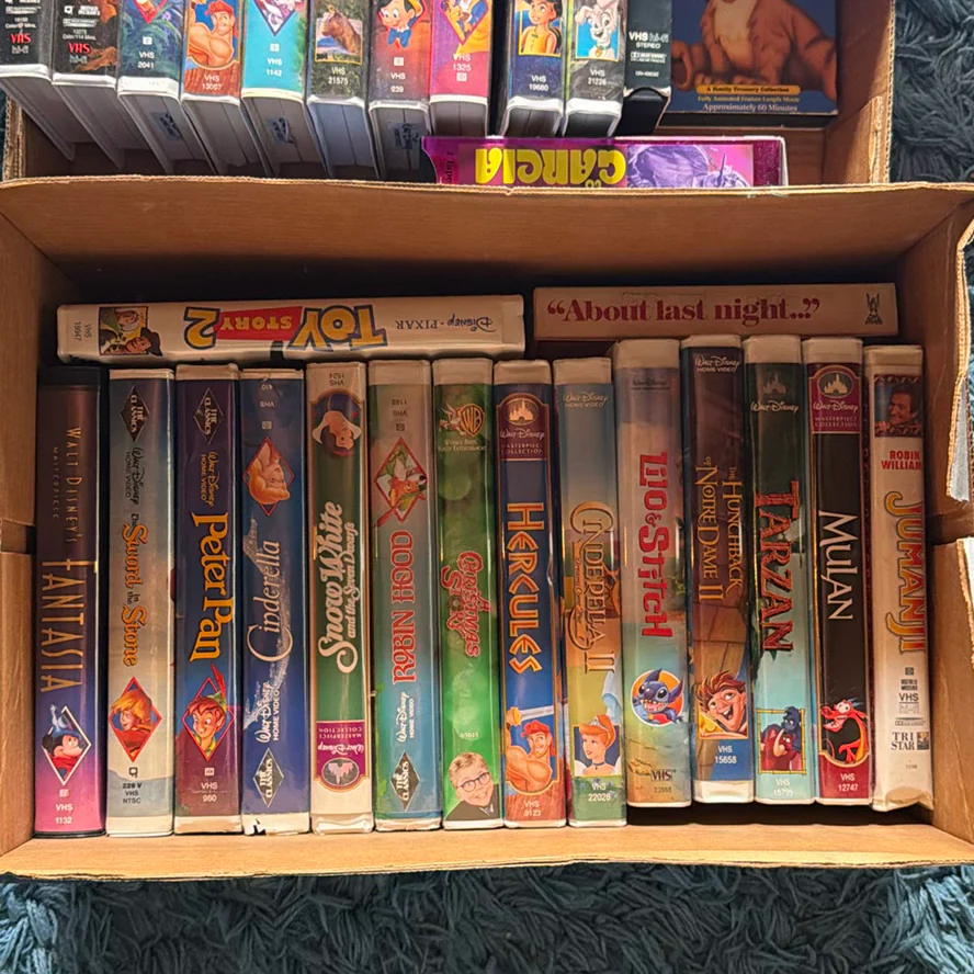 Collection of Animated VHS Tapes - image 2 of 4