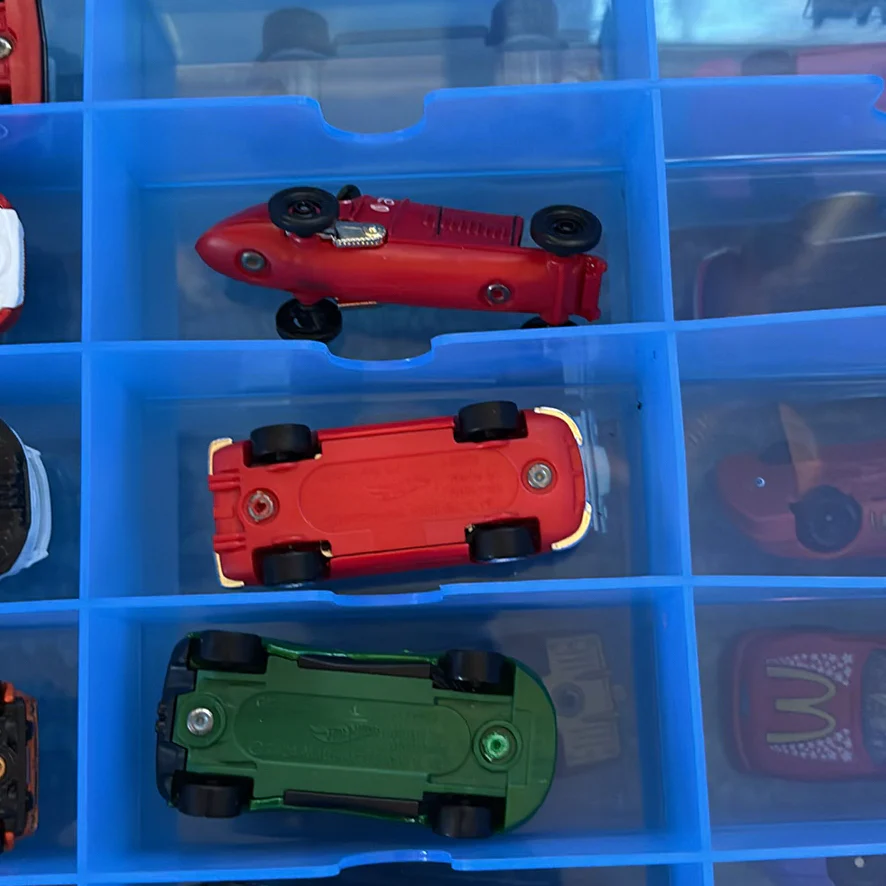 Die-Cast Toy Cars in Blue Storage Case - image 43 of 45