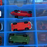 Die-Cast Toy Cars in Blue Storage Case - thumbnail 43 of 45