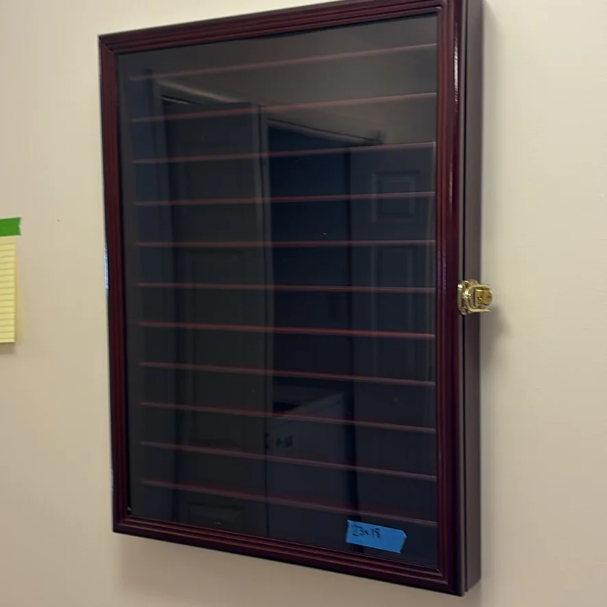 Wooden Wall Display Case and Route 66 Puzzle Artwork - image 2 of 13