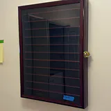 Wooden Wall Display Case and Route 66 Puzzle Artwork - thumbnail 2 of 13