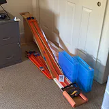 Hot Wheels Track Set with Track Pieces and Storage Cases - thumbnail 1 of 10