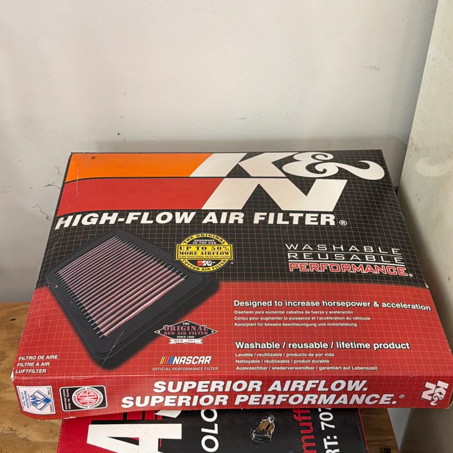 High-Flow Air Filter, Flowmaster Delta Flow 50-Series Muffler - image 3 of 3