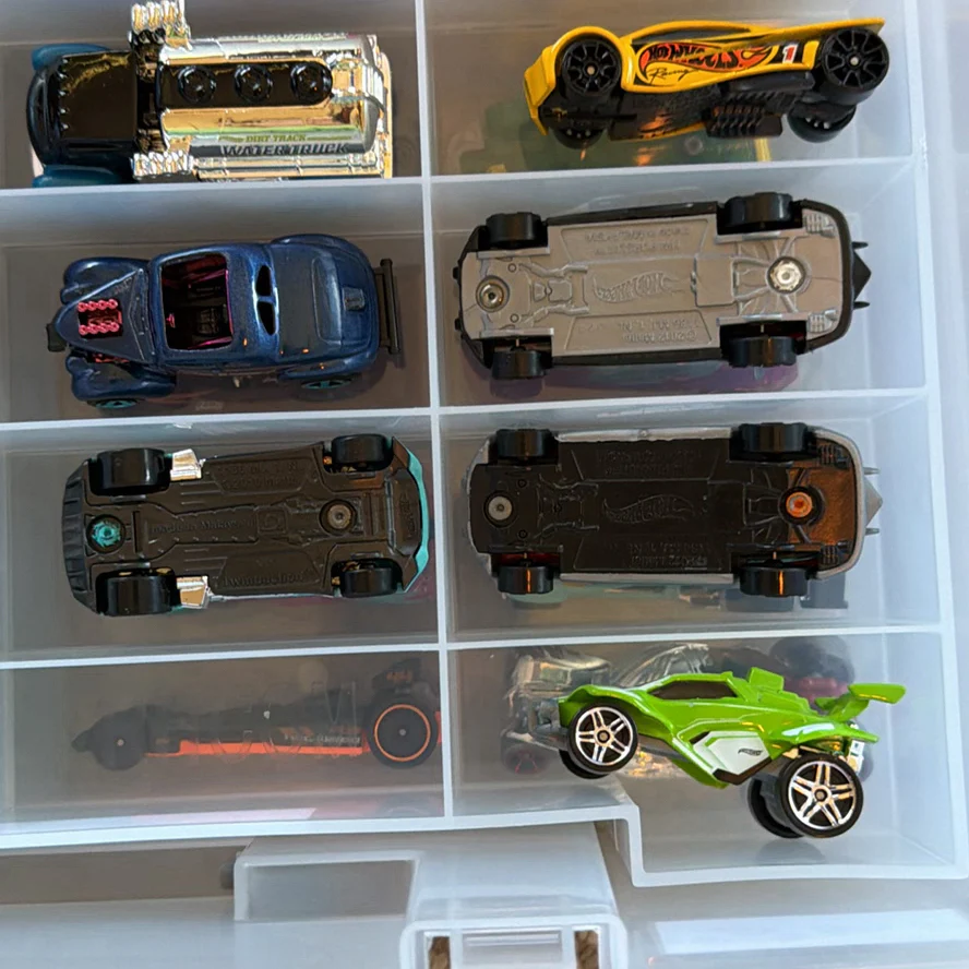 Toy Die-Cast Cars and Plastic Storage Case - image 17 of 29