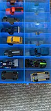 Collection of Die-Cast Toy Cars and Trucks in Storage Case - thumbnail 32 of 33