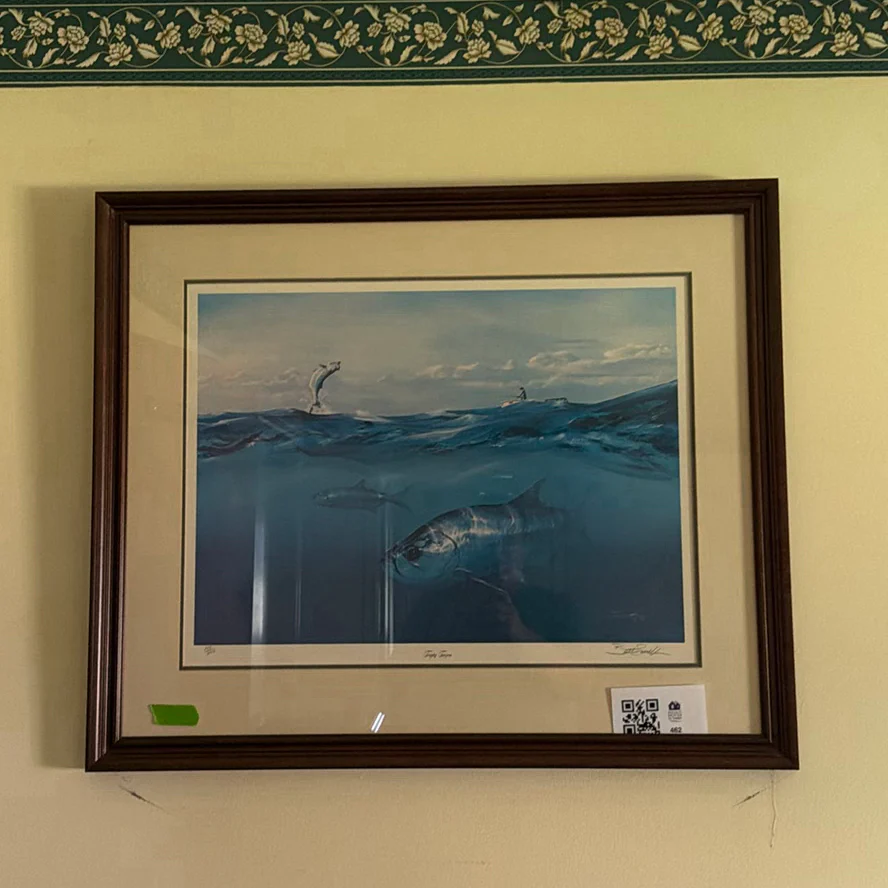 Framed "Trophy Tarpon" Limited Edition Print - image 1 of 8
