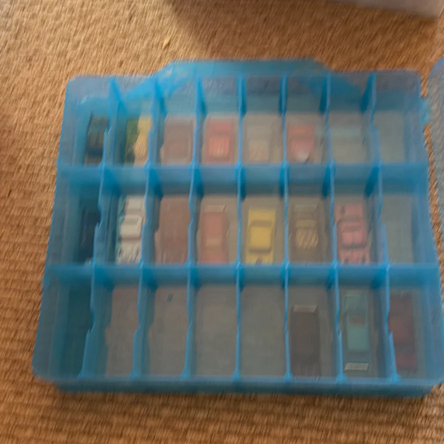 Collection of Die-Cast Toy Cars in Storage Case - image 10 of 10