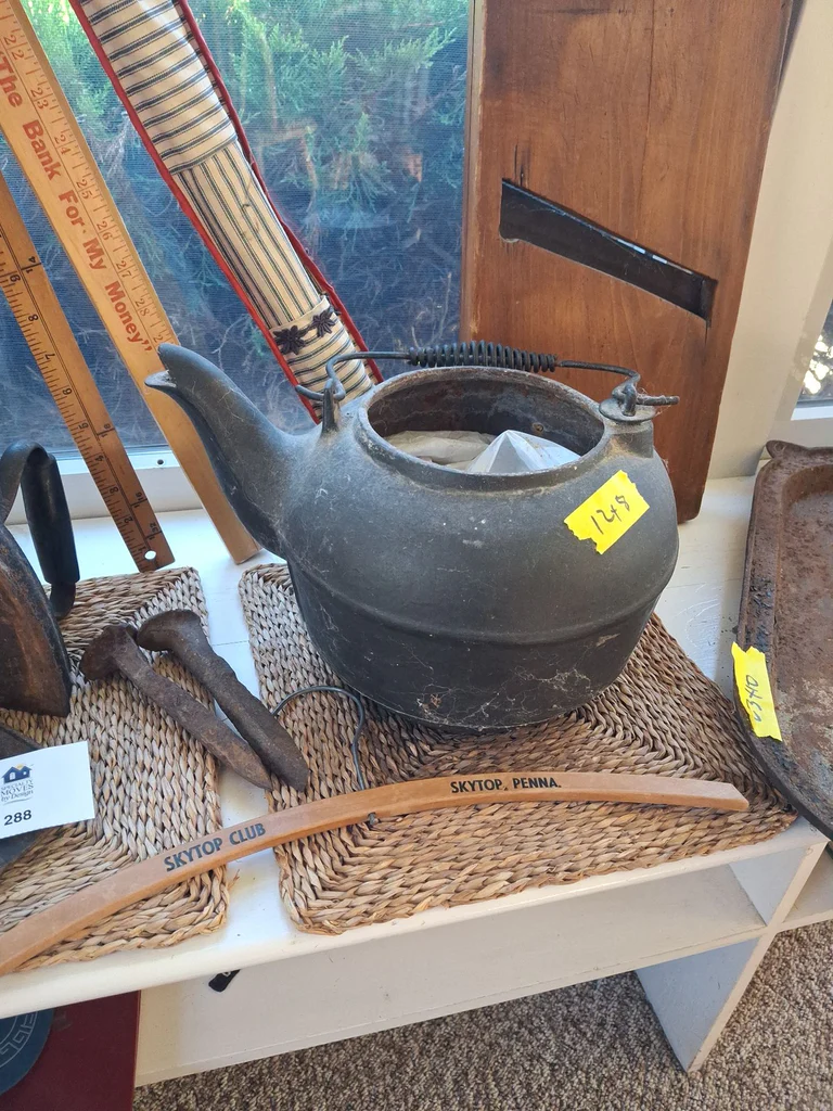 Cast Iron, Antique Kitchen and Household Tools - image 8 of 12