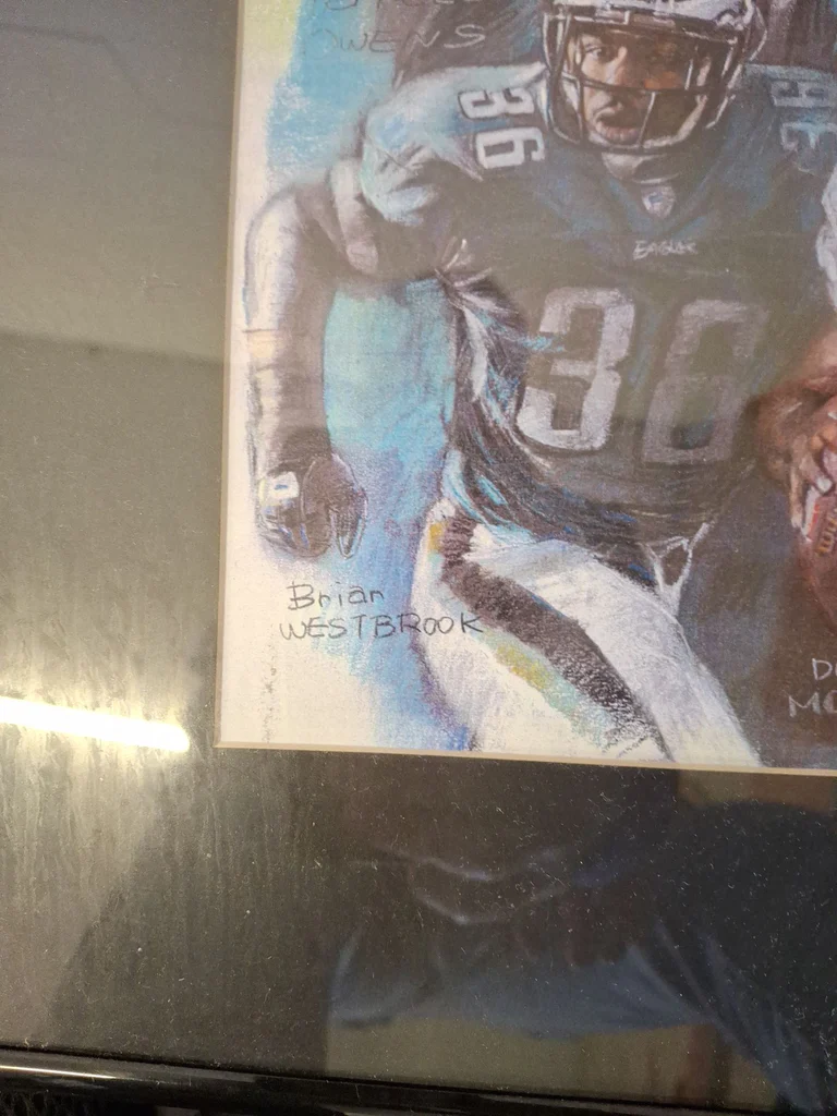 Philadelphia Eagles and Penn State Sports Memorabilia - image 6 of 12