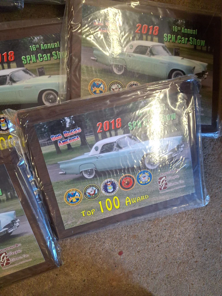 SPN Car Show Award Plaques - image 2 of 9