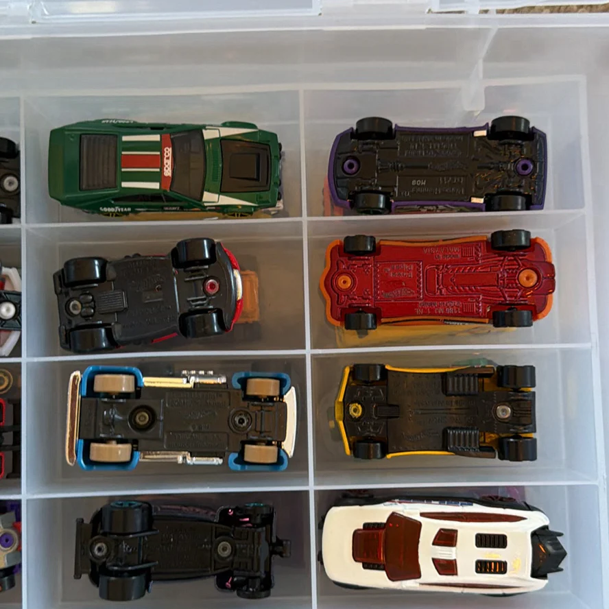 Toy Die-Cast Cars and Plastic Storage Case - image 20 of 29