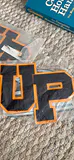 University Prep Felt Letter Patches, Pinback Button - thumbnail 4 of 6