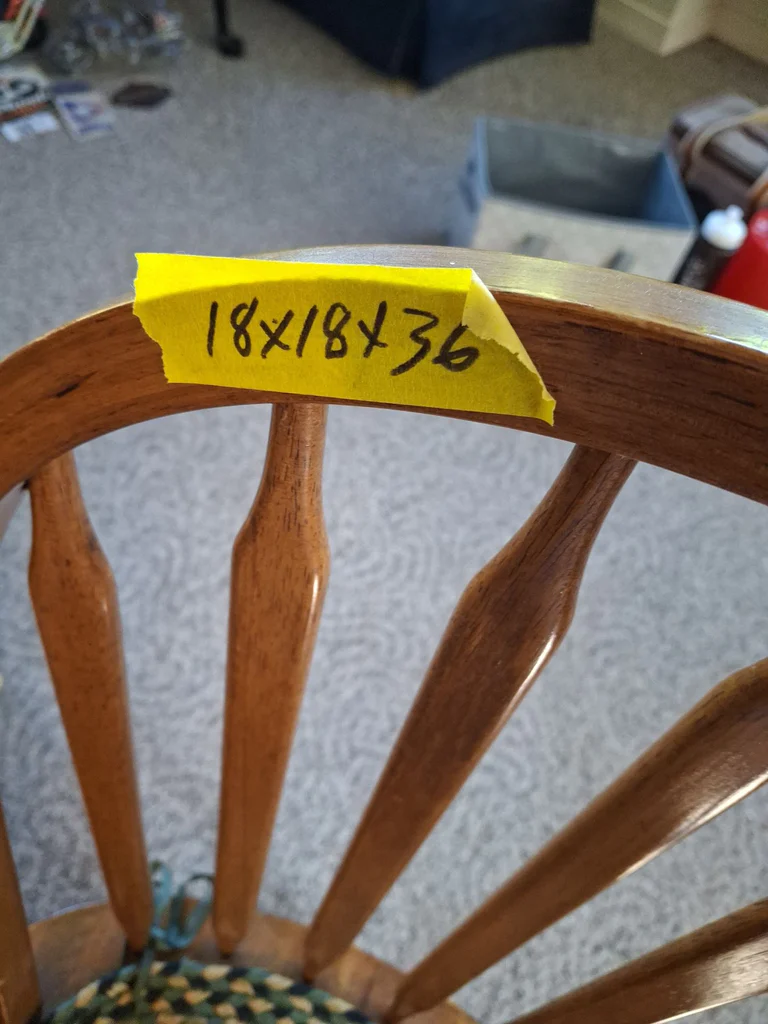Dining Chairs with Braided Seat Cushions - image 5 of 10