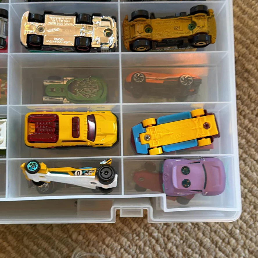 Die Cast Toy Cars in Plastic Storage Case - image 8 of 29