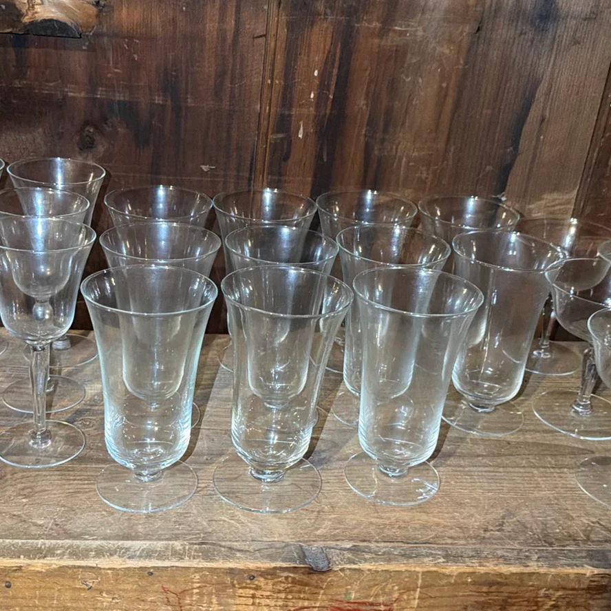 Glass Stemware and Shot Glasses - image 5 of 10